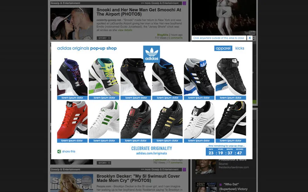 Adidas e-commerce platform